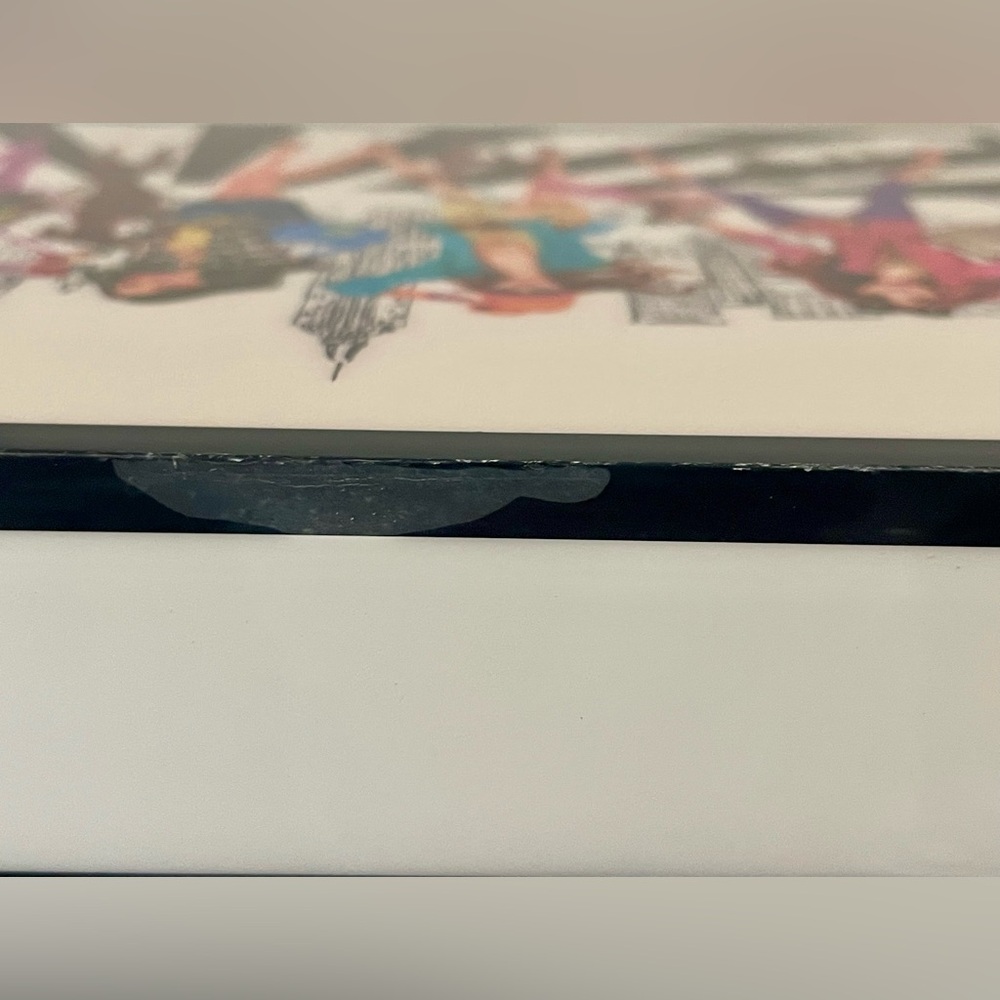 Henri Bendel Lacquered Wood Jewelry Box, w/trays, Izak Illustration, *no key - Picture 13 of 15